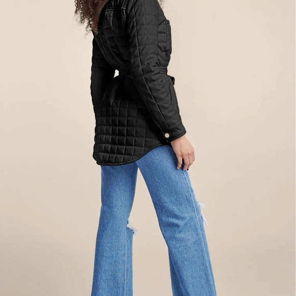 NEW! VENUS Faux-Leather Jacket Shacket – Stylish & Versatile – NWOT - Picture 2 of 6